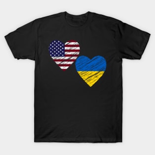 Usa support Ukraine T-Shirt